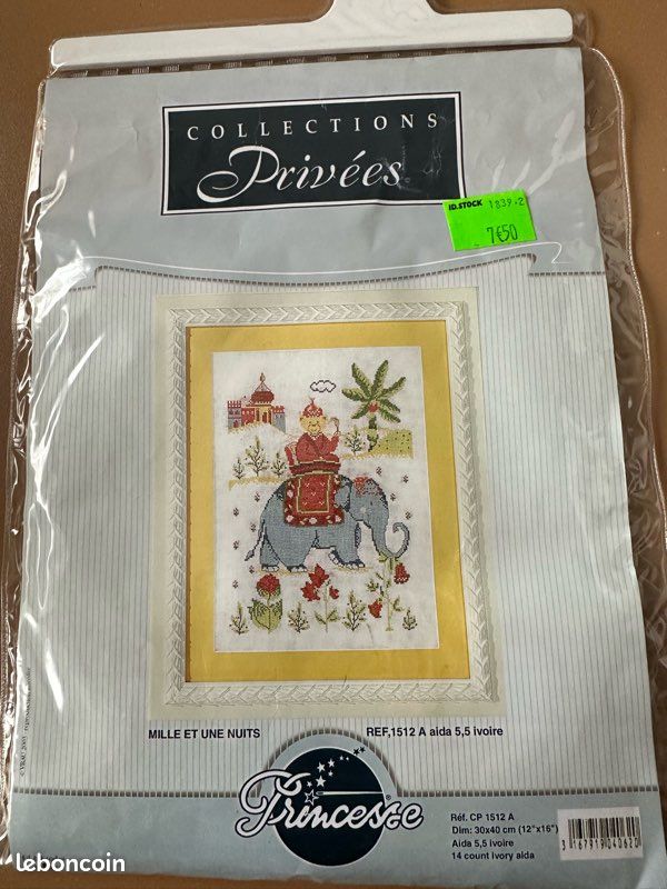 Kit broderie Collection privées (image 1)