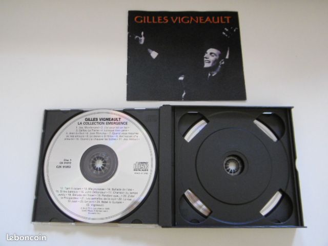 Gilles Vigneault Coffret 2 CD (Québec) (image 3)