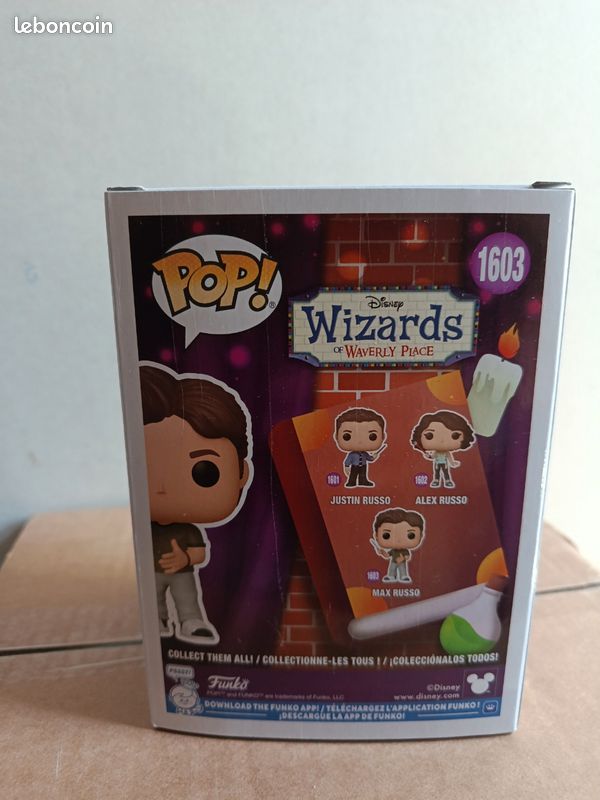 Funko Pop 1603 Max Russo Wizards of Waverly place (image 3)
