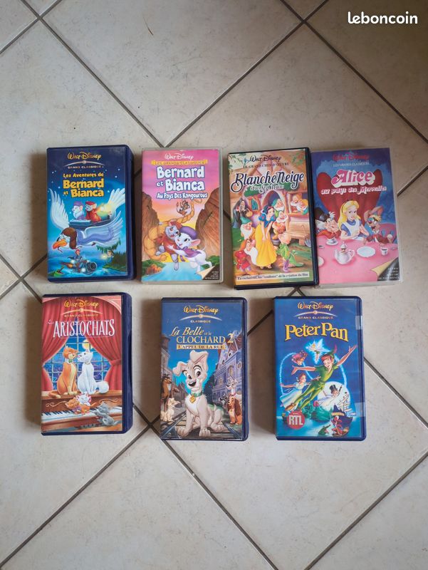 Cassettes VHS Disney (image 1)
