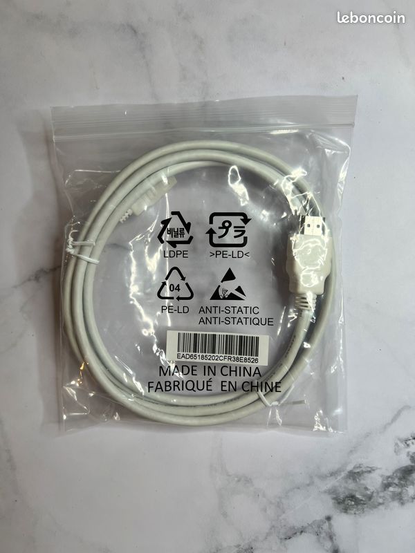 [Neuf] Câble HDMI vers HDMI – neuf – 1m (ou longueur à préciser) (image 3)