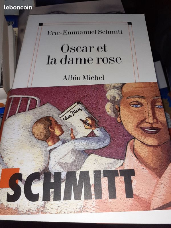 Livre ,oscar , éd albin Michel, de Eric-Emmanuel Schmitt (image 2)