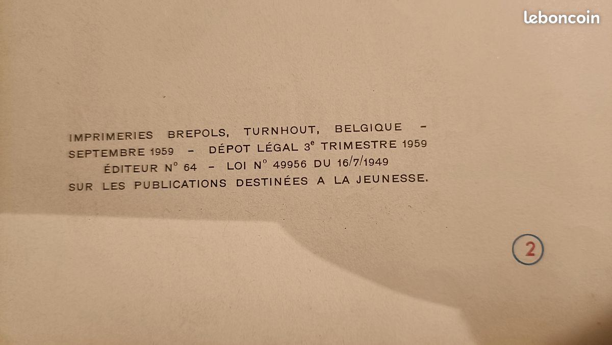Bd collection blake et mortimer la marque jaune 1959 (image 1)