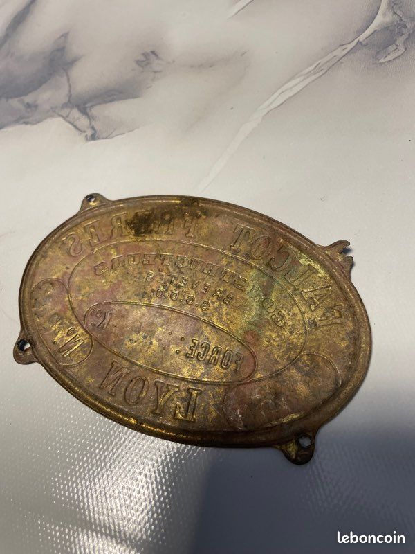 Ancienne petite plaque industrielle Falcot frères (image 2)