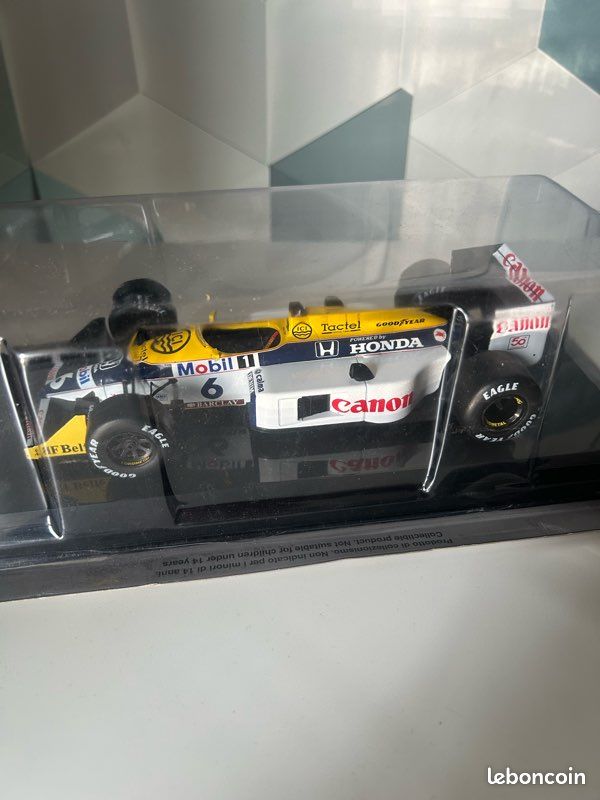Lot 4 F1 miniatures Altaya vintage – Tyrrell 6 roues + Williams Piquet + Alfa (image 10)
