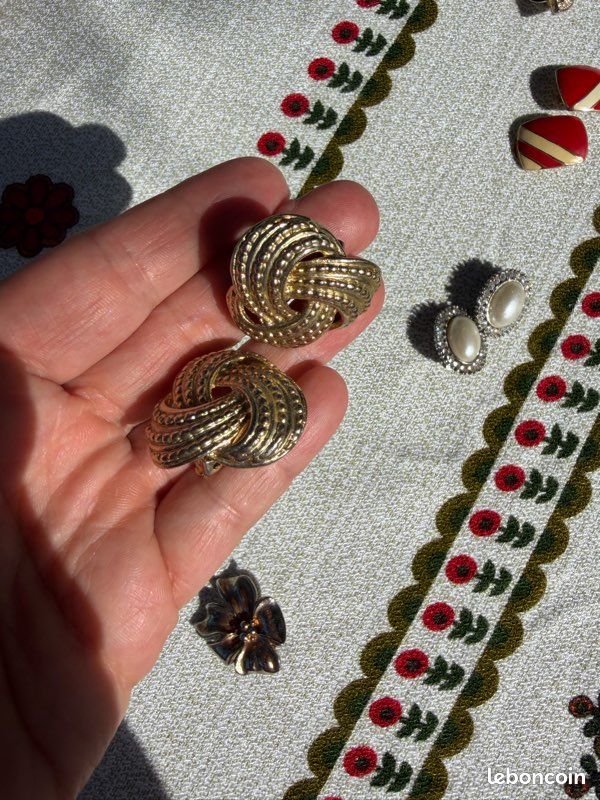 Clips d’oreilles vintage (image 7)