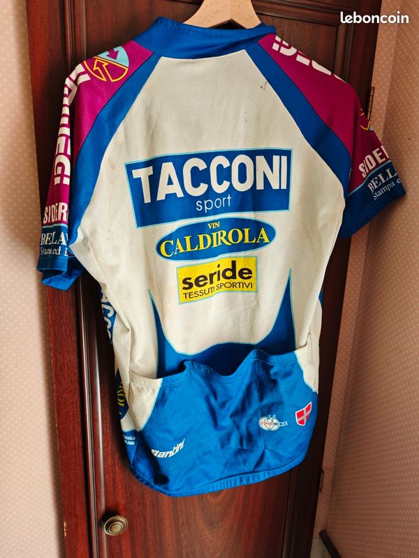 Maillot cyclisme vintage Etxe-Ondo Once Look Macario
