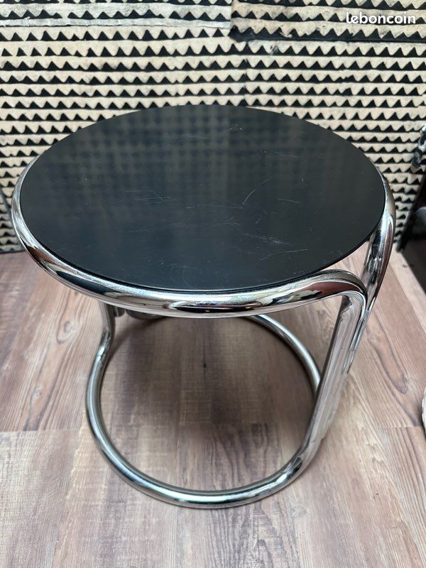 Tabouret design Jean-Pierre Garrault - Édition limitée Prisunic x Monoprix (image 1)