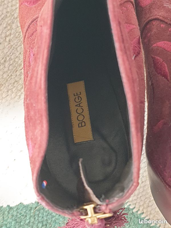 Bottines Femme marque Bocage T41 état neuf (image 5)