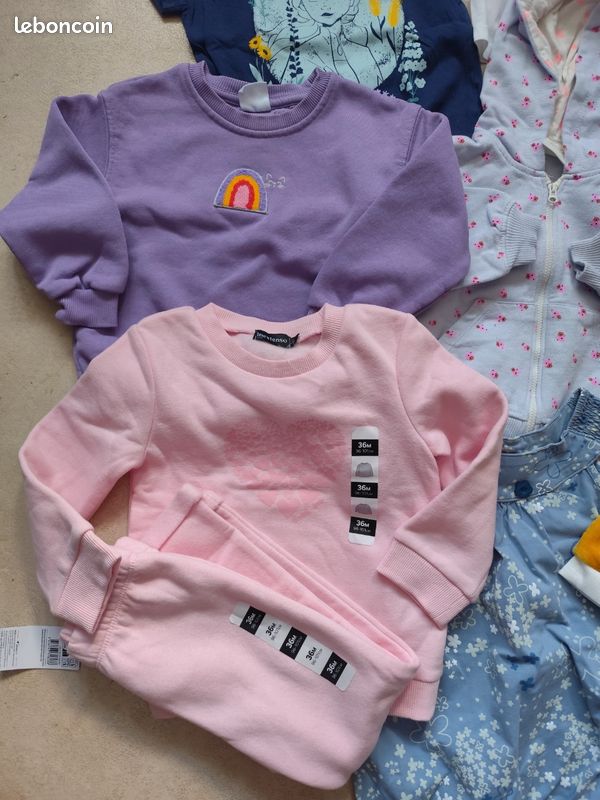 Lot vêtements fille 2/4 ans (image 3)