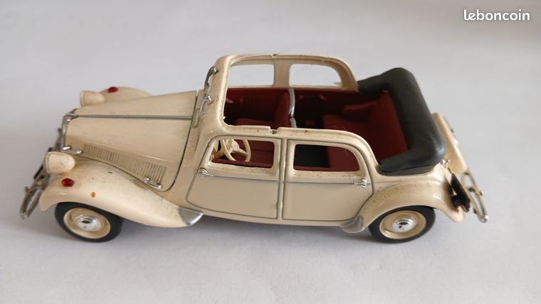 Jouet Ancien Norev Citroën Traction 22 Chevaux échelle 1:43 En Boîte - Occasion