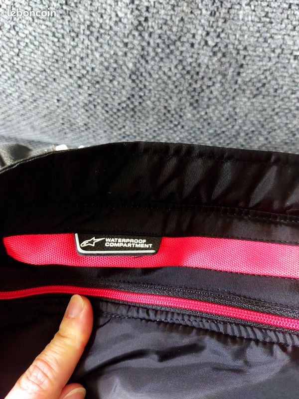 Blouson moto Alpinestars dorsale intégrée Stella Jaws Taille 40 (image 7)