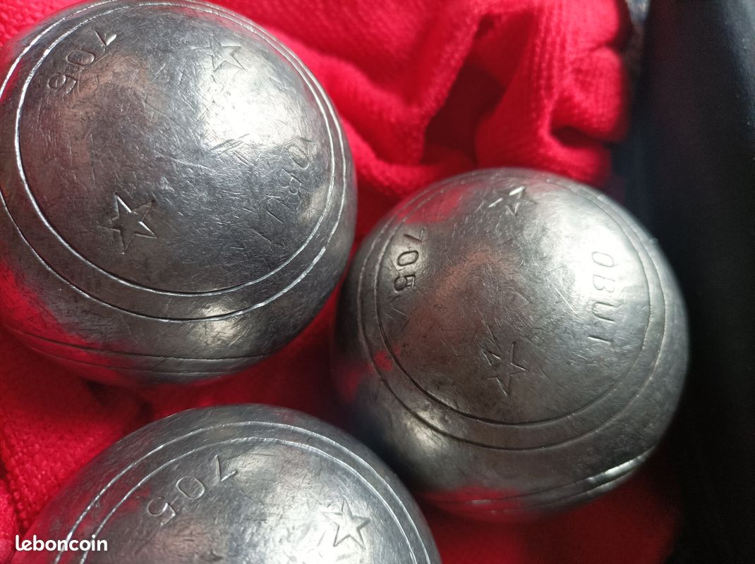 Boules de pétanque Obut Inox jr point loisir Métal Taille : Unique