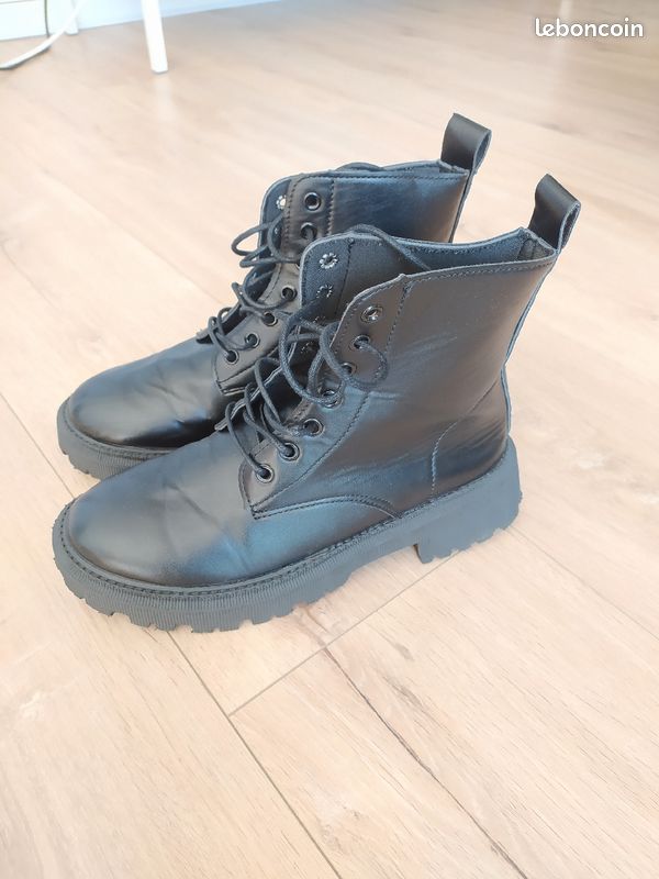 Bottines noires (image 1)