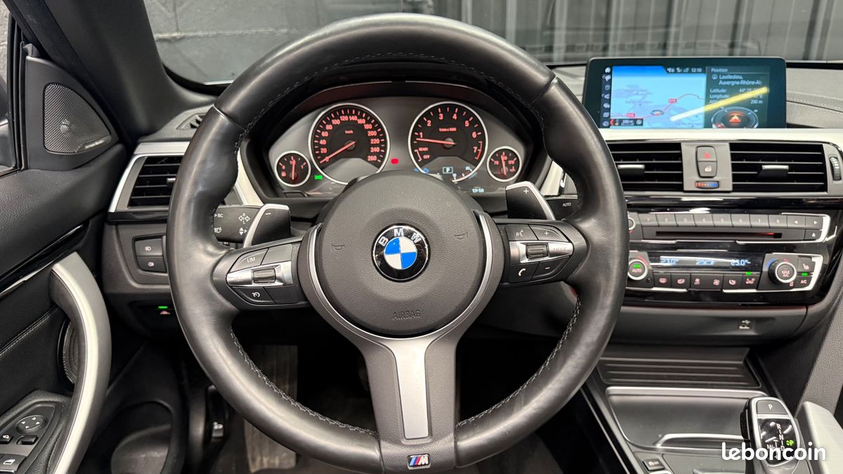 BMW SERIE 4 CABRIOLET 2.0 420 I 185 SPORT BVA - HARMAN / SIEGES CHAUFFANTs (image 6)