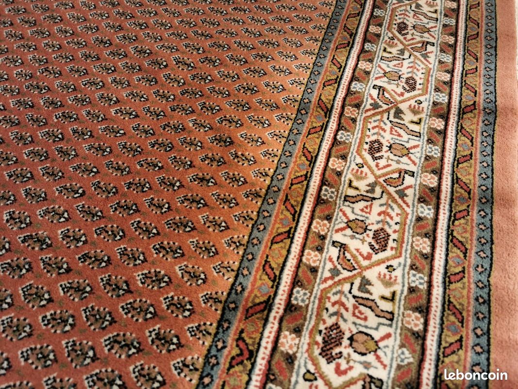 Tapis persan noué à la main Sanandaj 115 x 62 cm - nomade
