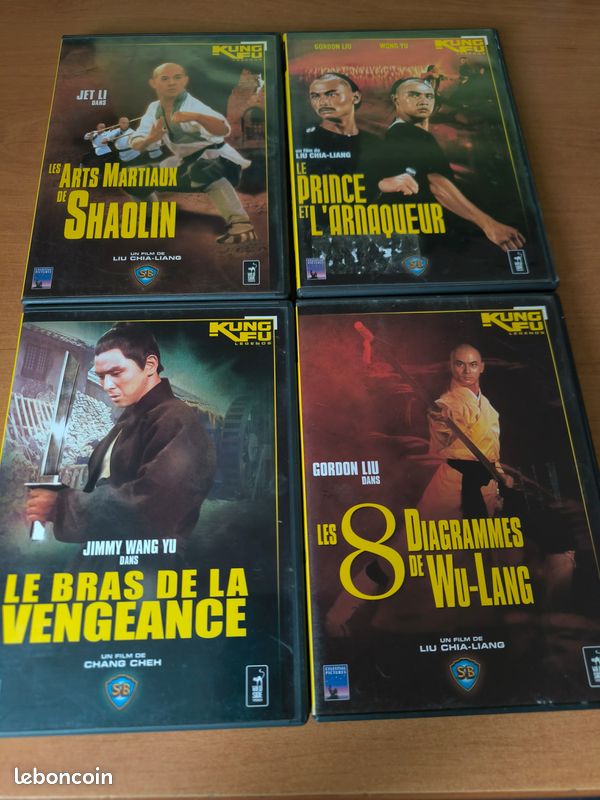 Lot 4 DVD - Shaw Brothers - Kung-fu Legends (image 2)