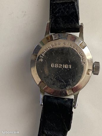 Montres Mécaniques Anciennes YEMA Club & ELVIA - Pour Femme - Plaqué Argent - Occasion
