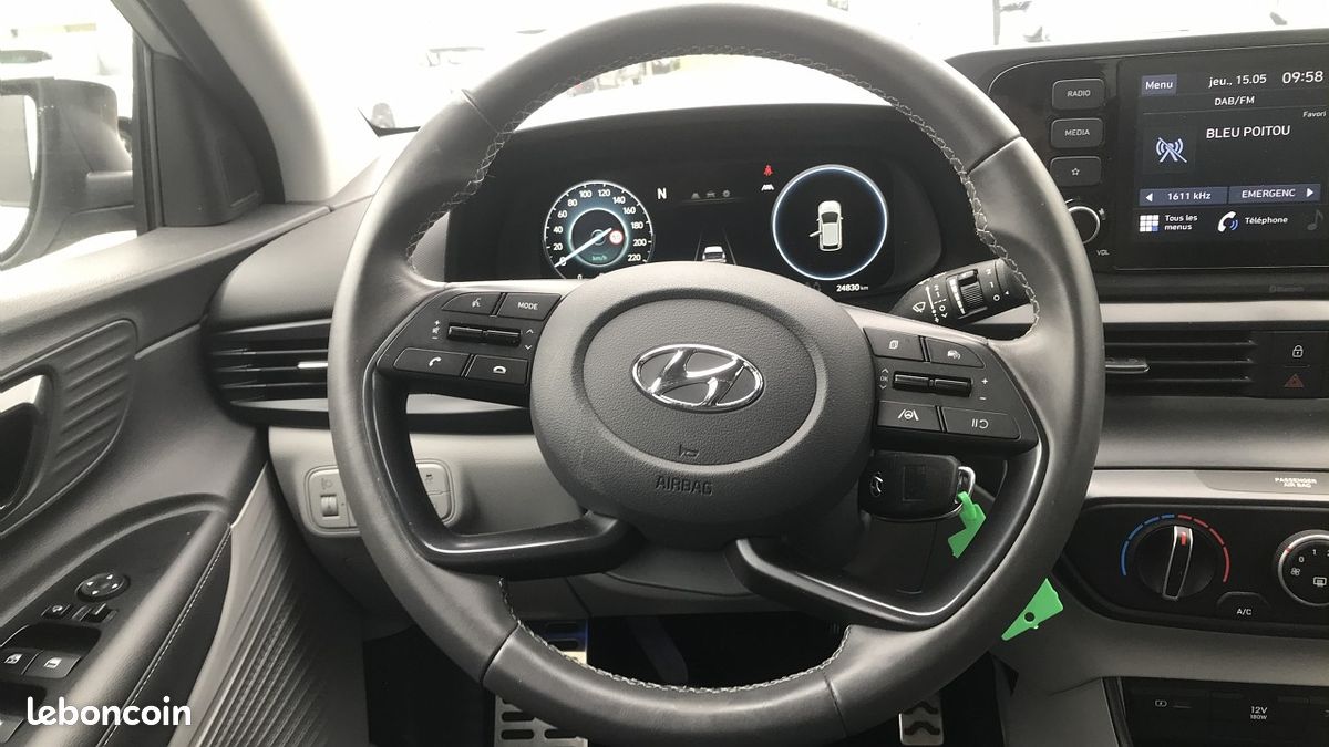 Hyundai BAYON 1.0 T-GDI 100CH HYBRID 48V INTUITIVE (image 12)