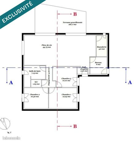 Maison 5 pièces 96 m²
