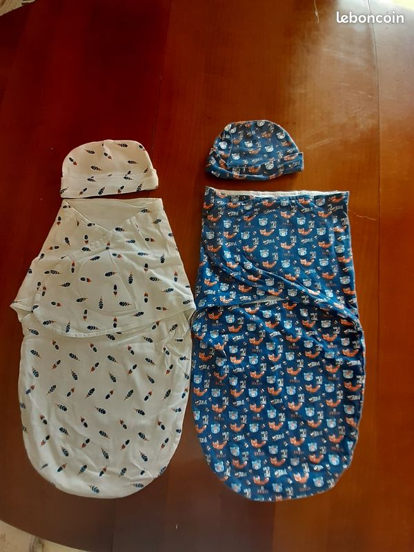 2 Couvertures emmaillotage (image 1)