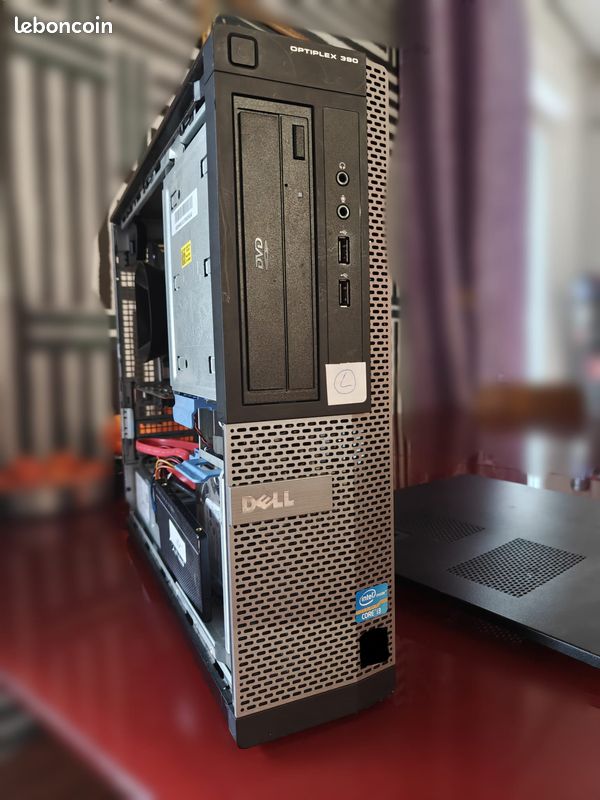 PC Tour Dell OptiPlex 790 MT Intel G630 RAM 4Go Disque Dur 250Go