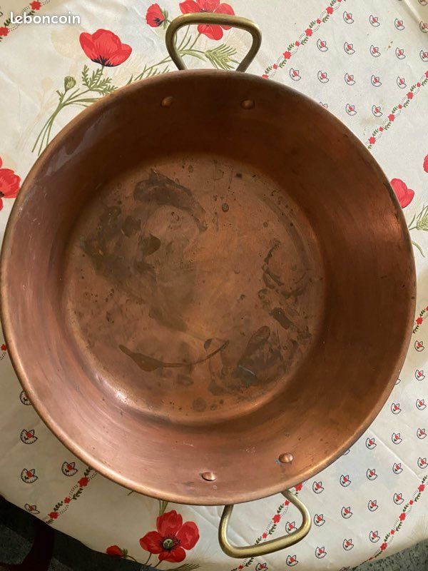 Bassine à confiture en cuivre (image 1)