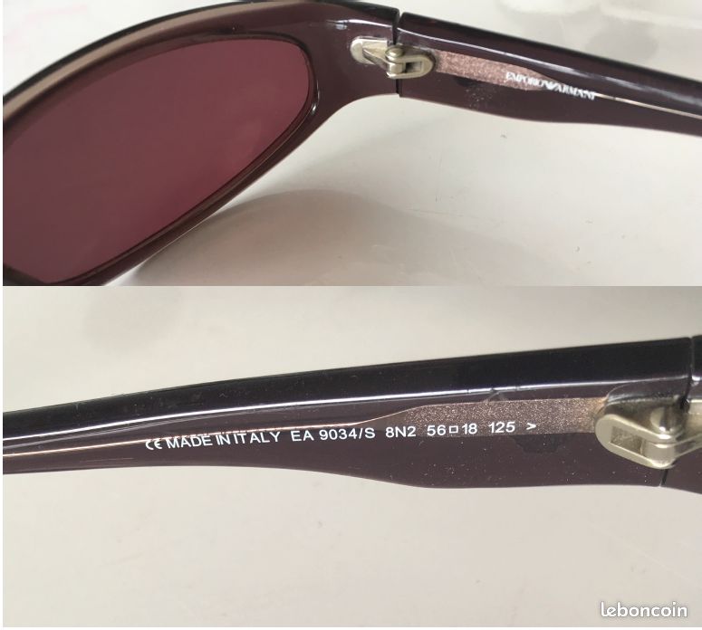Lunette de soleil emporio armani occasion (image 2)