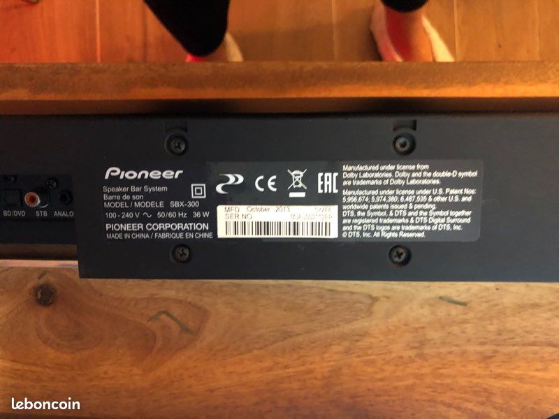 Barre de son Pioneer (image 6)