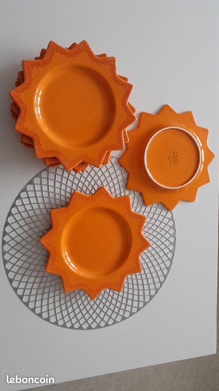 Assiettes à dessert "Maison du Monde" (image 1)