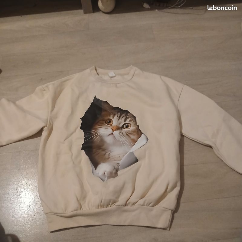 Pull Beige/camel Chattawak Pour Fille 16 Ans - Occasion Très Bon état, Style Décontracté