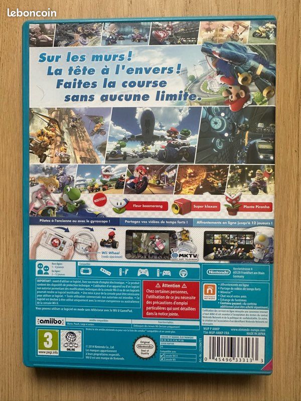 Jeu Wii U Mario Kart 8 (image 4)