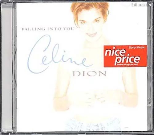 Album CD de Céline Dion "Falling into you" (image 1)