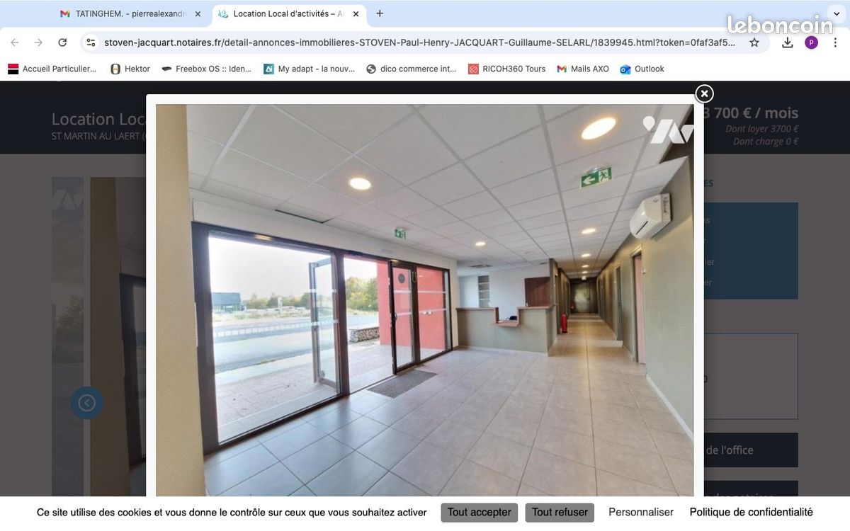 Immeuble 331 m² · à Saint-Martin-lez-Tatinghem · 331 m² · 4 440 €/mois