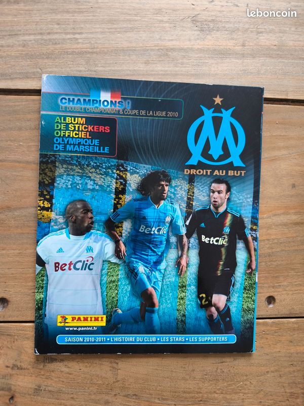 Mini album Panini complet Olympique de Marseille 2011/2012 : Achat occasion | Cartes Panini Panini Bon état