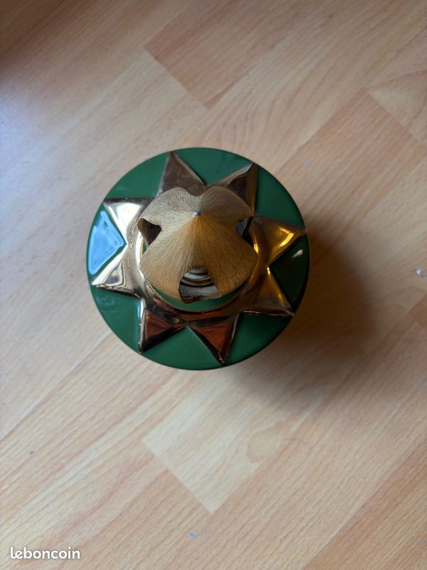 Lampe Berger Paris – Porcelaine, Décor Floral, N°32 (très Bon état, Micro-rayures)