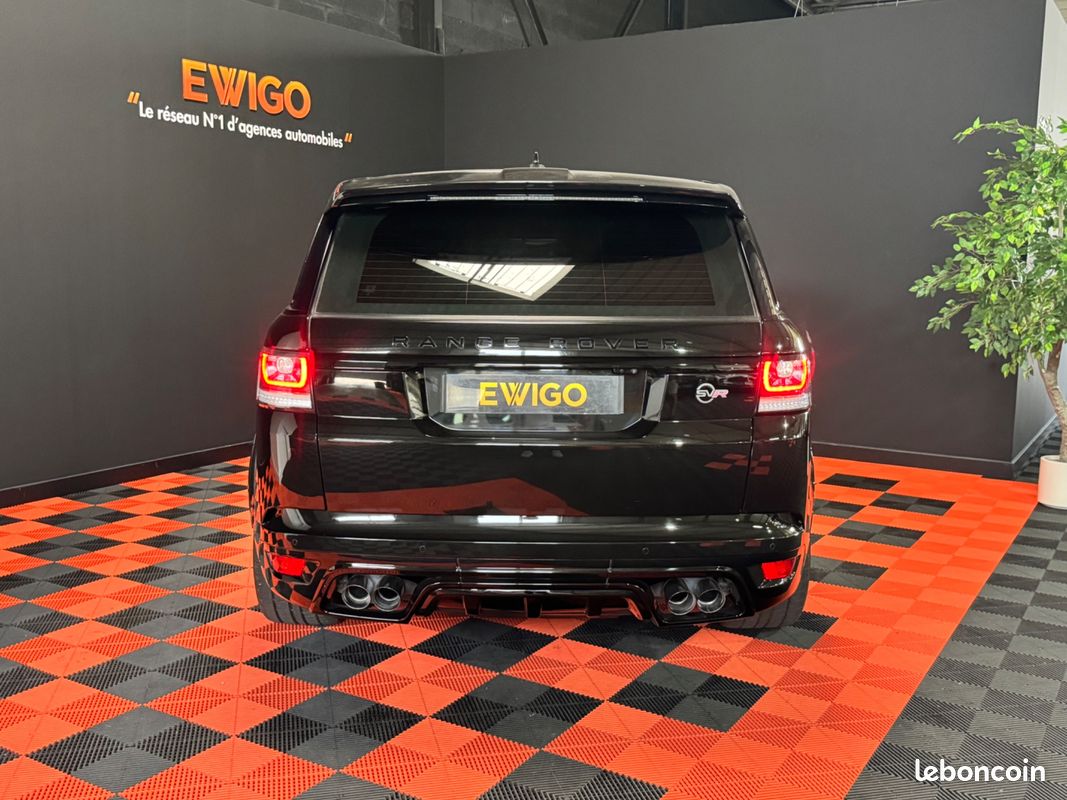 LAND ROVER RANGE ROVER SPORT V8 5.0 550 CH SVR / ORIGINE FRANCE / TOIT OUVRANT / MERIDIAN / CAMÉRA / SUIVI LAND ROVER COMPLEt (image 9)