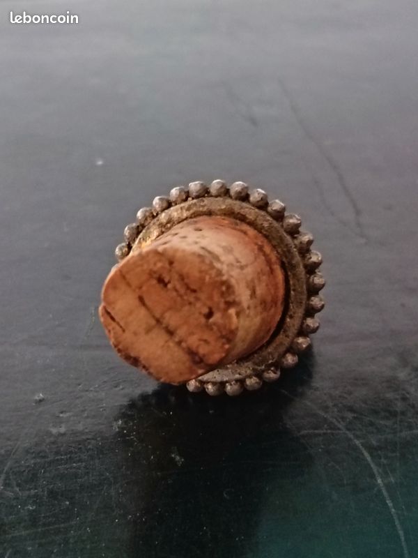 Vaisselle De Bar Avec Bouchon De Bouteille En Métal Argenté En Forme De Canard Autriche Ann%c3%a9es 1950