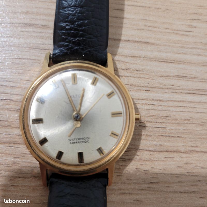 Montre Bracelet Femme Kelton Plaquée Or - Modèle élégant, Occasion En Très Bon état