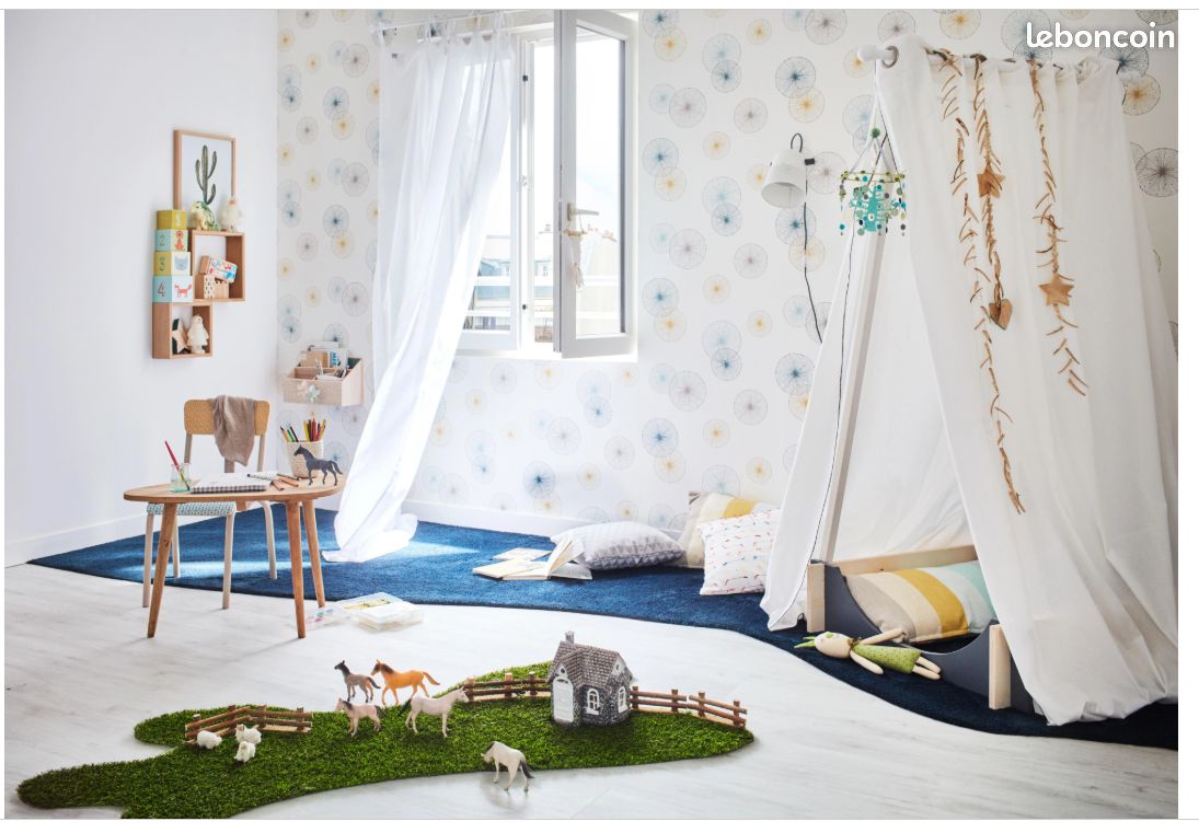 Papier peint intissé Solane - 2 rouleaux neufs - Bricolage