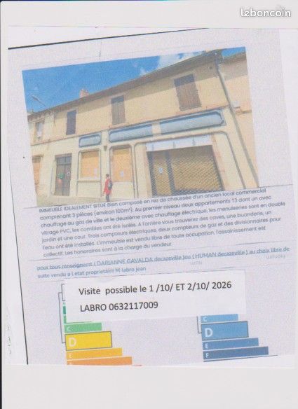 Maison 9 pièces 220 m² · à Decazeville · 220 m² · 86 000 €