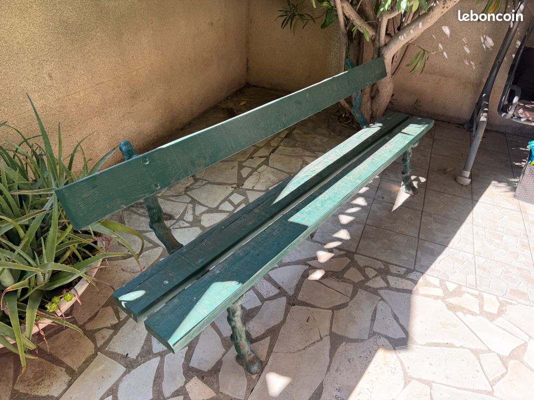 Banc en Fonte ancien (image 1)
