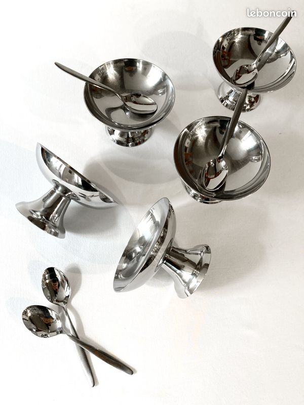 Coupés à glace inox - Arts de la table