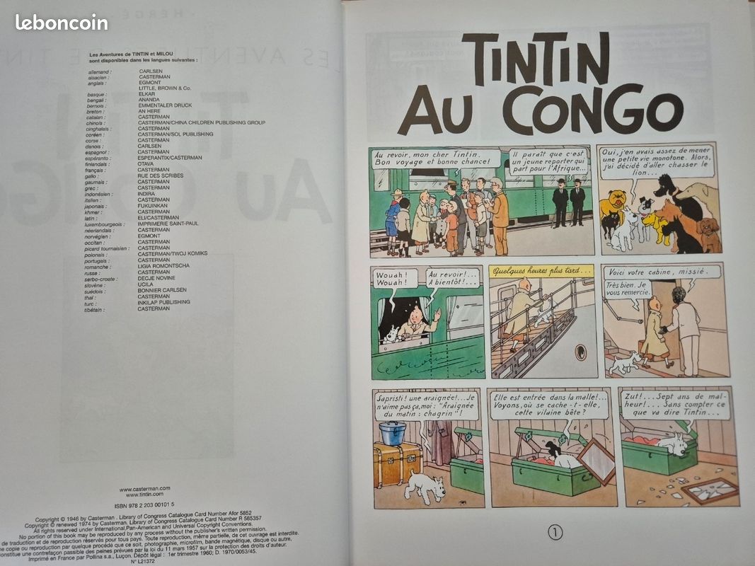 Bd Tintin parfait état (image 3)
