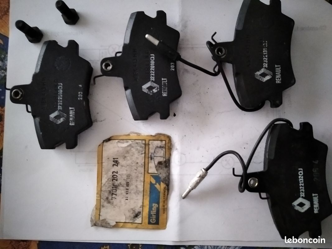 Plaquettes de frein (Super5/Express) NEUVES (image 2)