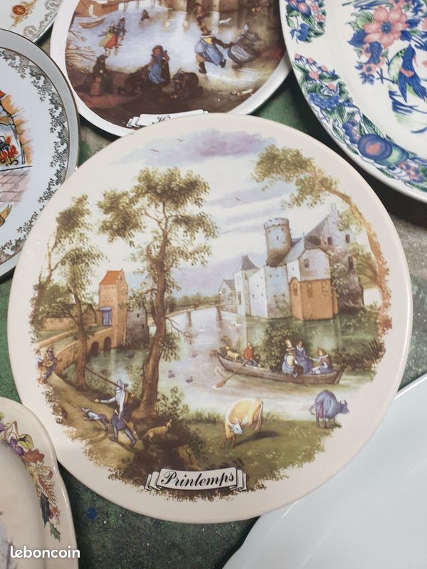 Lot de 11 grands plats (image 5)