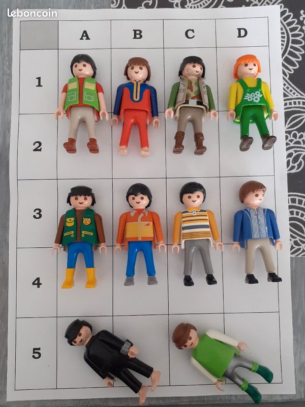 Playmobil hommes 1 pièce (image 1)