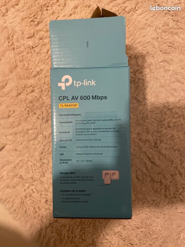 CPL AV 600 Mbps (image 2)