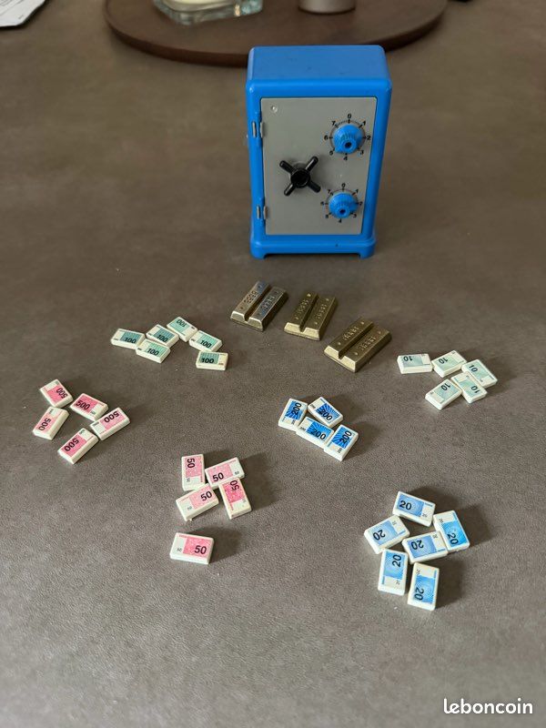 Coffre fort - billets - lingots Playmobil (image 1)