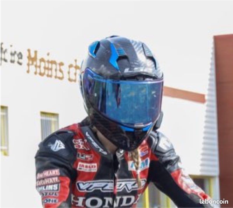 Casque carbone ls2 challenger (image 2)